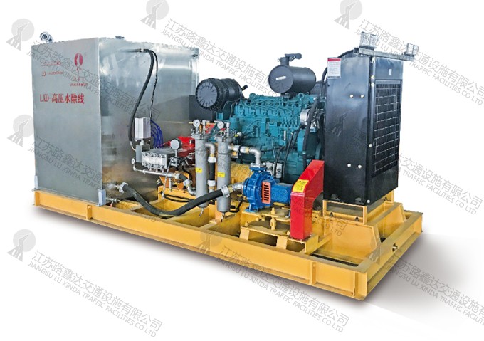 昆明LXD90-3型柴油机驱动高压水除线机